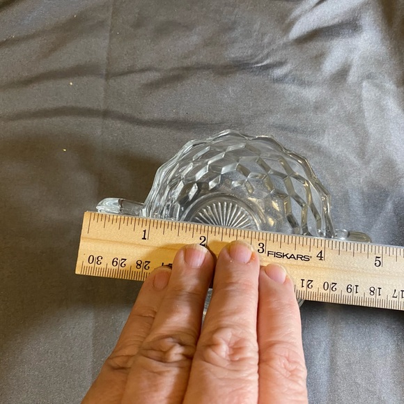 Vintage Prism Cube Glass Sugar Bowl and Creamer - Picture 6 of 6